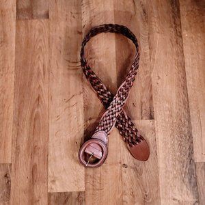 Brown Banana Republic Braided Leather Belt